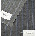 Heißer Verkauf Wolle Polyester Polyester Streifen Wachsdruck Stoff für Business-Jacke Kleidungsstück